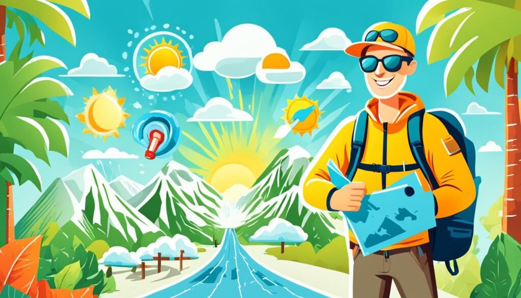 旅行者 使用天气词汇 旅行者 使用天气词汇