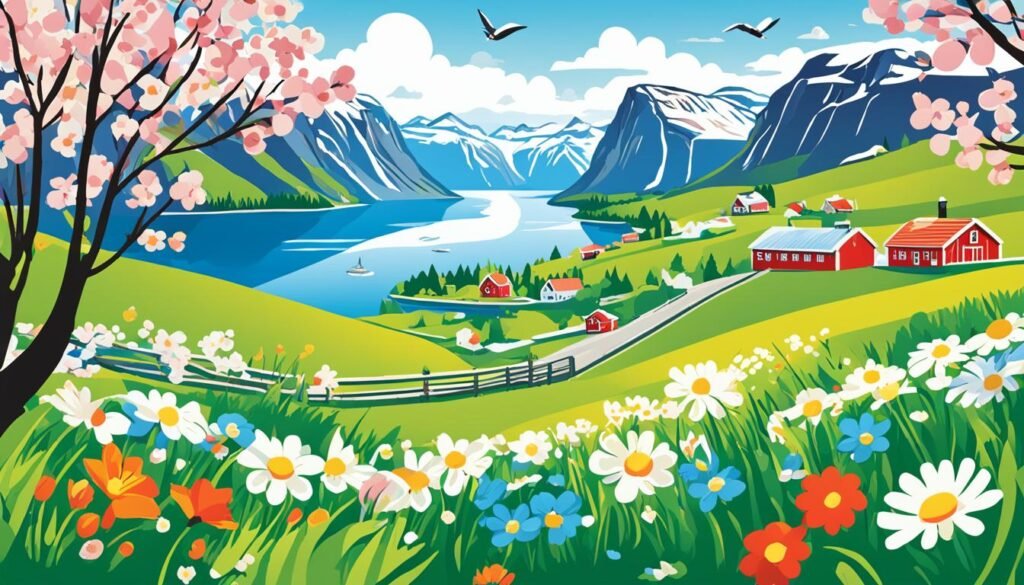 春季的挪威语词汇