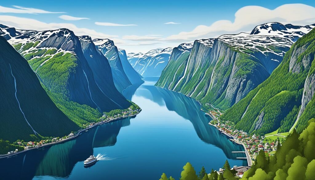 松恩峡湾深度 松恩峡湾深度