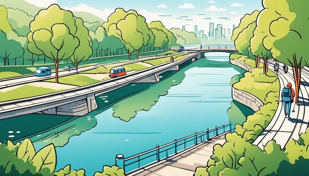 松斯万湖：地铁线上的自然休闲地