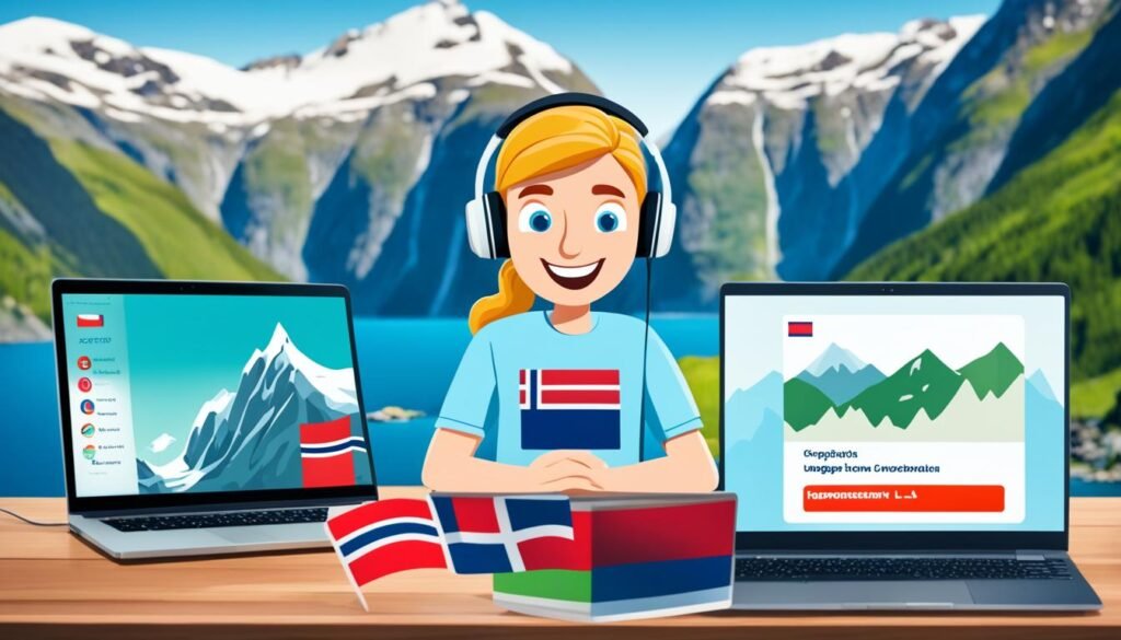 沉浸式挪威语学习