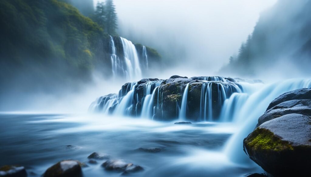 特罗姆瀑布，自然奇观，摄影技巧