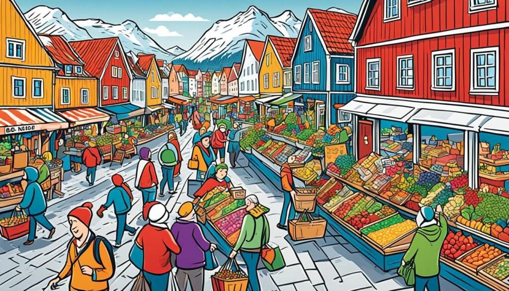 理解挪威语：购物与市场词汇