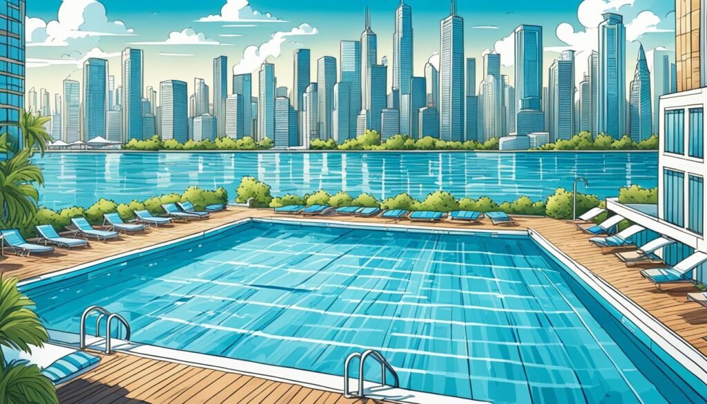 瑟伦加海水游泳池：城市中的海景游泳