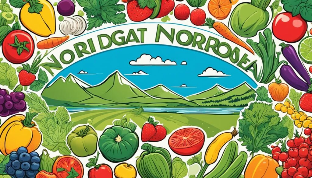 用挪威语描述水果蔬菜