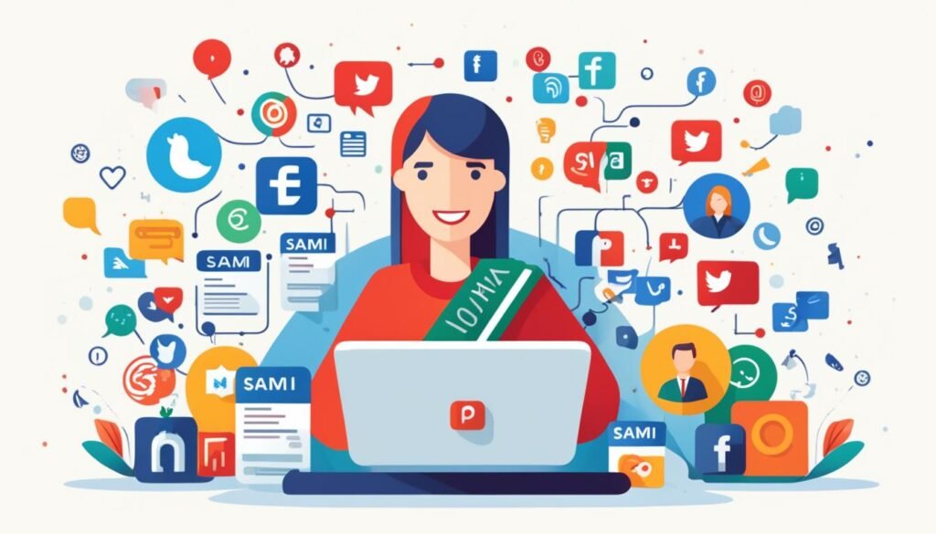 社会媒体的推广与参与