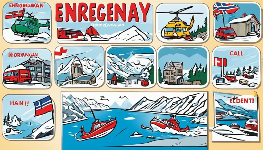 紧急情况下的挪威语词汇