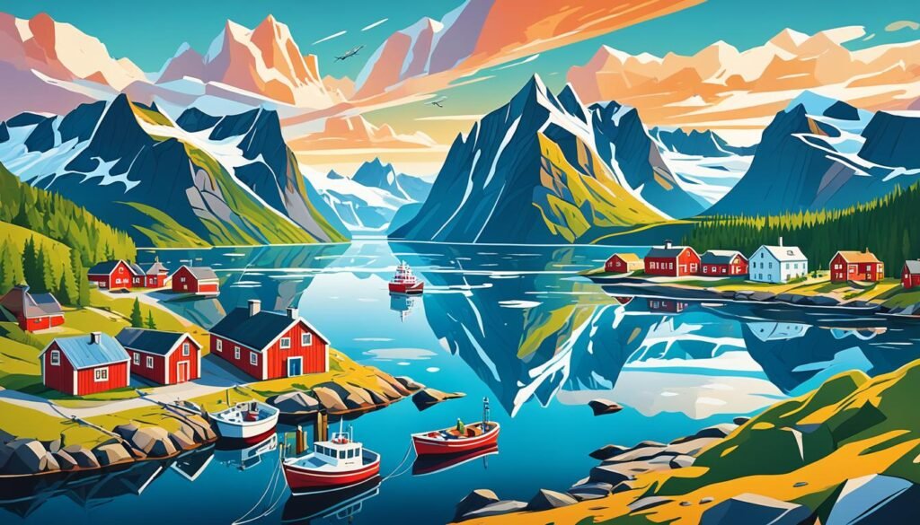 罗弗敦群岛：北极圈上的风景天堂