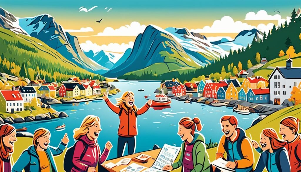 讨论当地活动的挪威语词汇