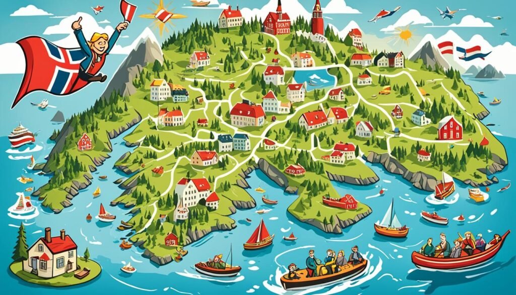 讨论旅行与旅游的挪威语词汇