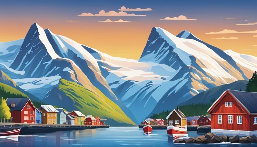 谈论旅行目的地的挪威语词汇