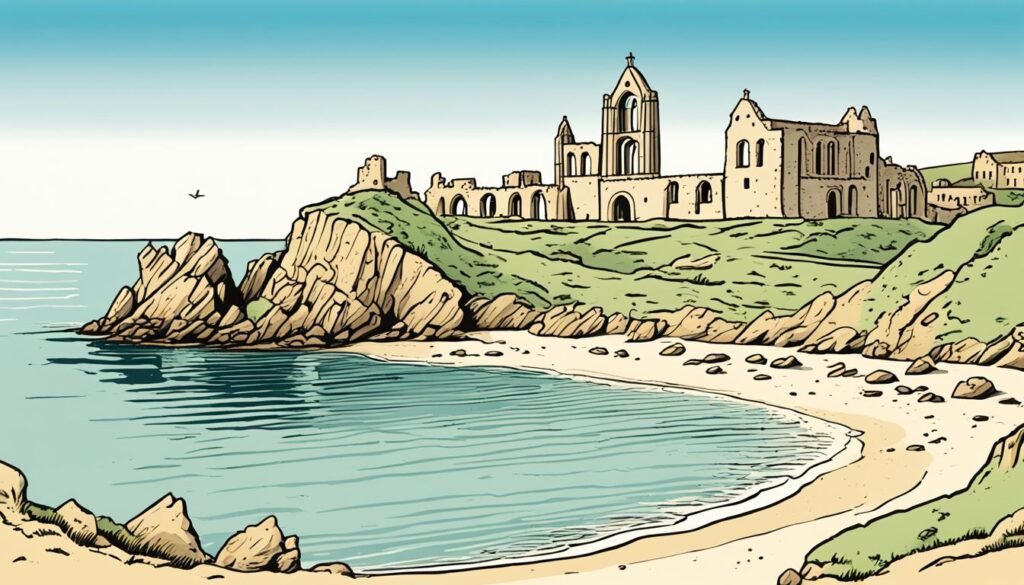 霍韦德岛：修道院废墟和海滩休闲