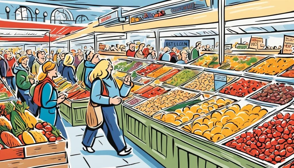 食品市场与杂货店的挪威语词汇