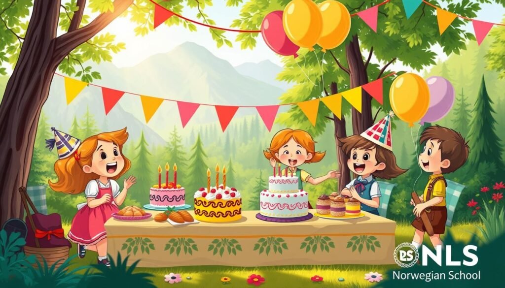 Bursdagsfest：走进挪威儿童生日派对