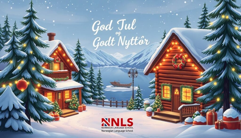 God Jul og Godt Nyttår：掌握挪威节日问候语