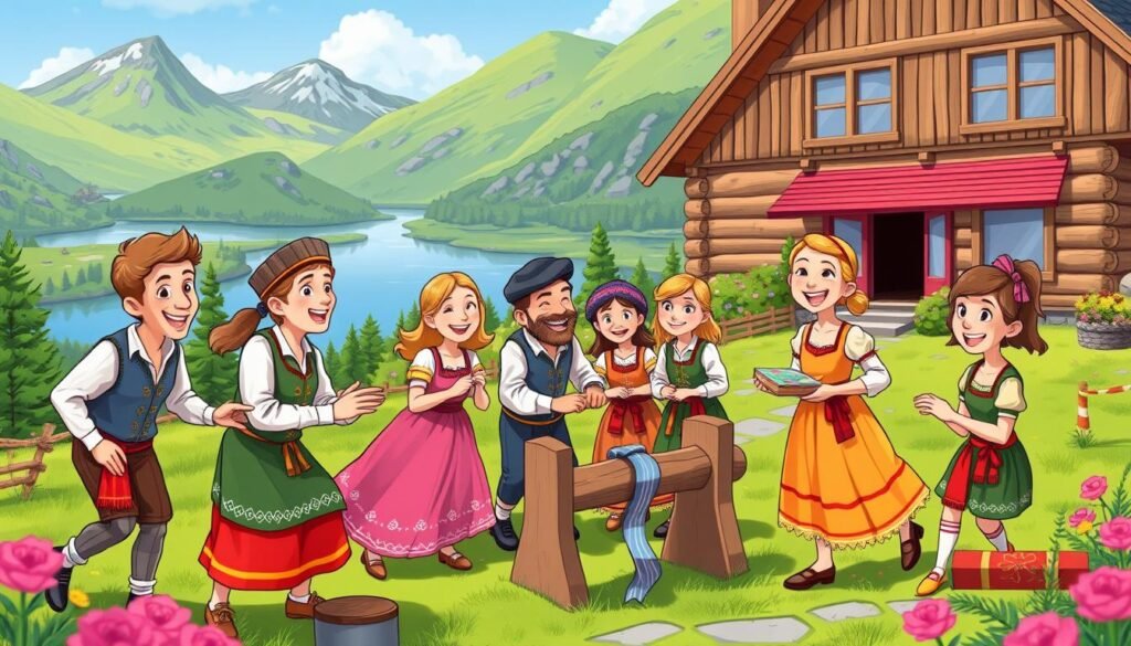 一起玩！挪威传统派对游戏