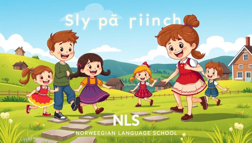 从跳房子到Slå på ring：传统挪威儿童游戏