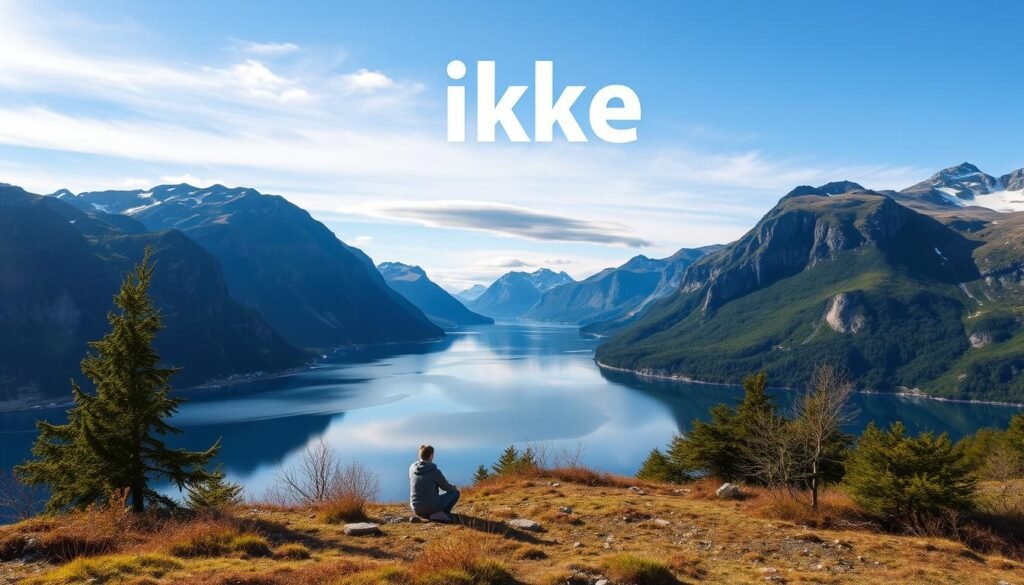 使用“ikke”的有效方法，挪威语否定句构造