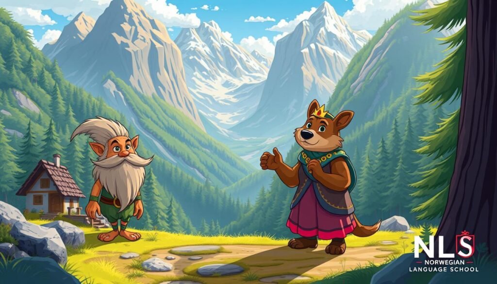 巨魔、公主和会说话的动物：迷人的挪威民间故事世界
