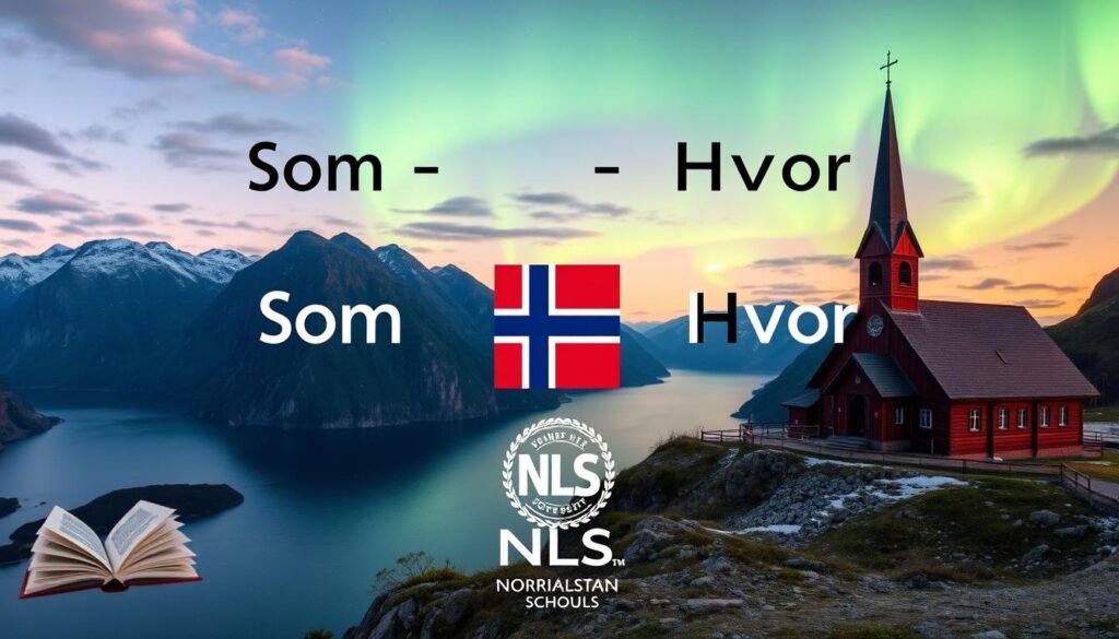 挪威语关系从句：何时使用 'Som' 和 'Hvor'