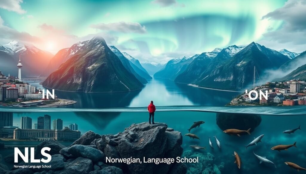 挪威语地点介词用法变化