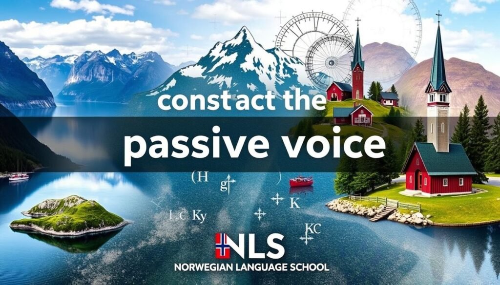 挪威语被动语态构成