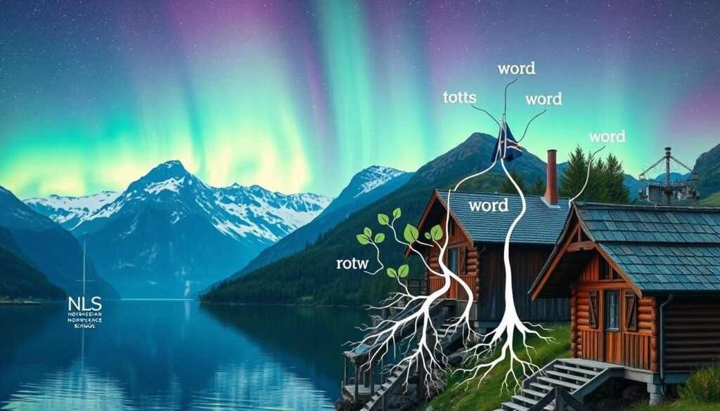 挪威语词汇构成：从词根构建新词