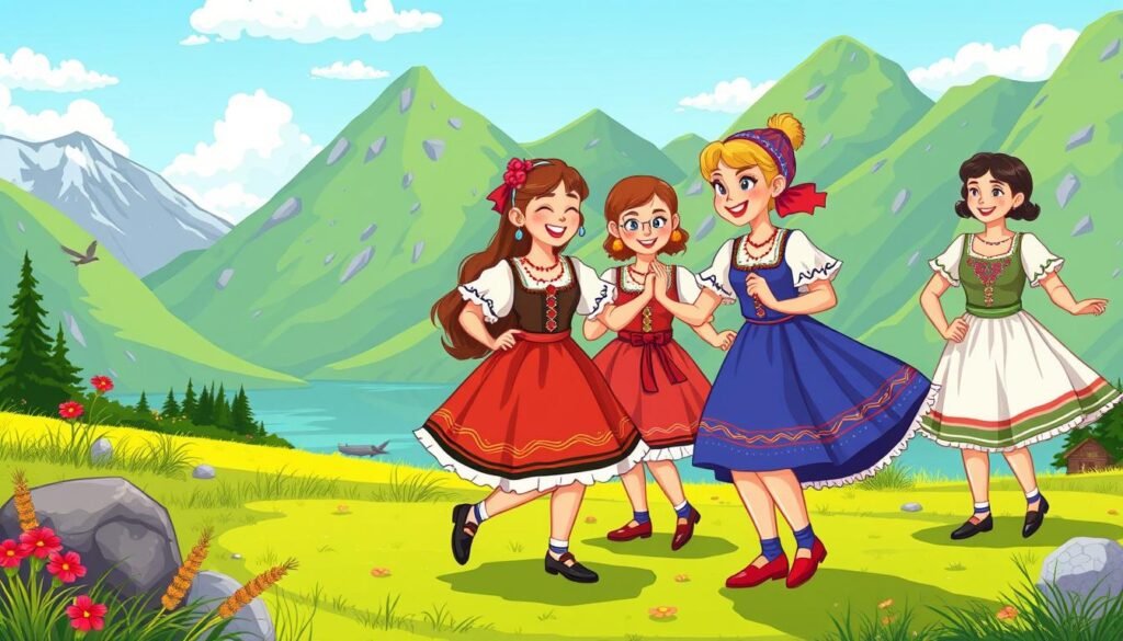 挪威风情的文化展示 挪威风情的文化展示