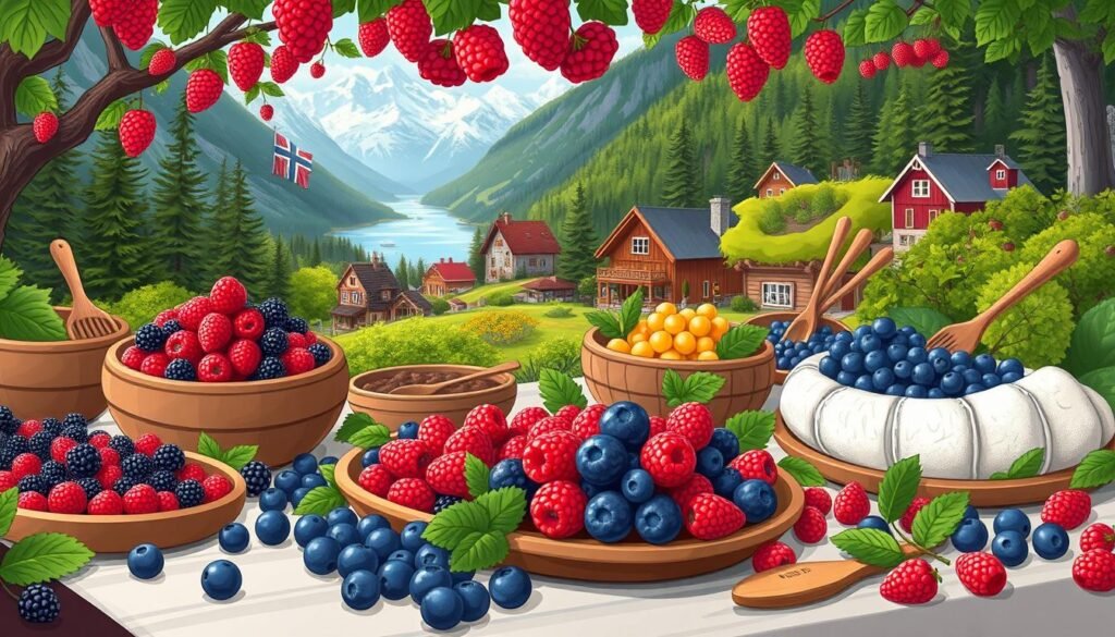 浆果盛宴：浆果在挪威文化中的重要性