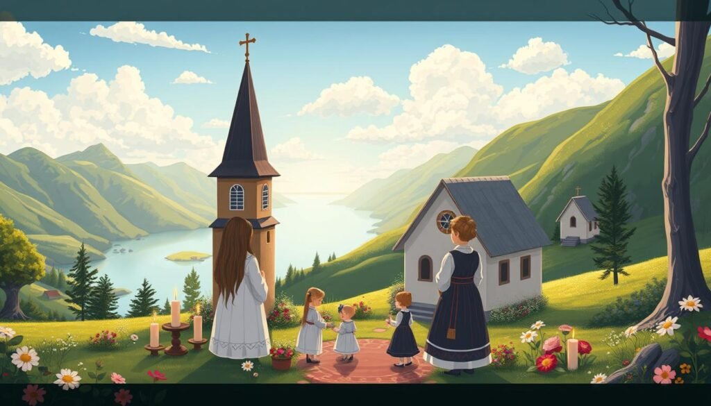 迎接新生命：挪威洗礼传统