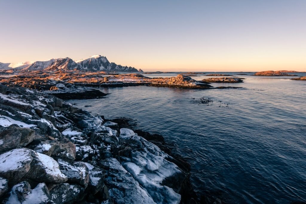 Photo Norwegian landscape