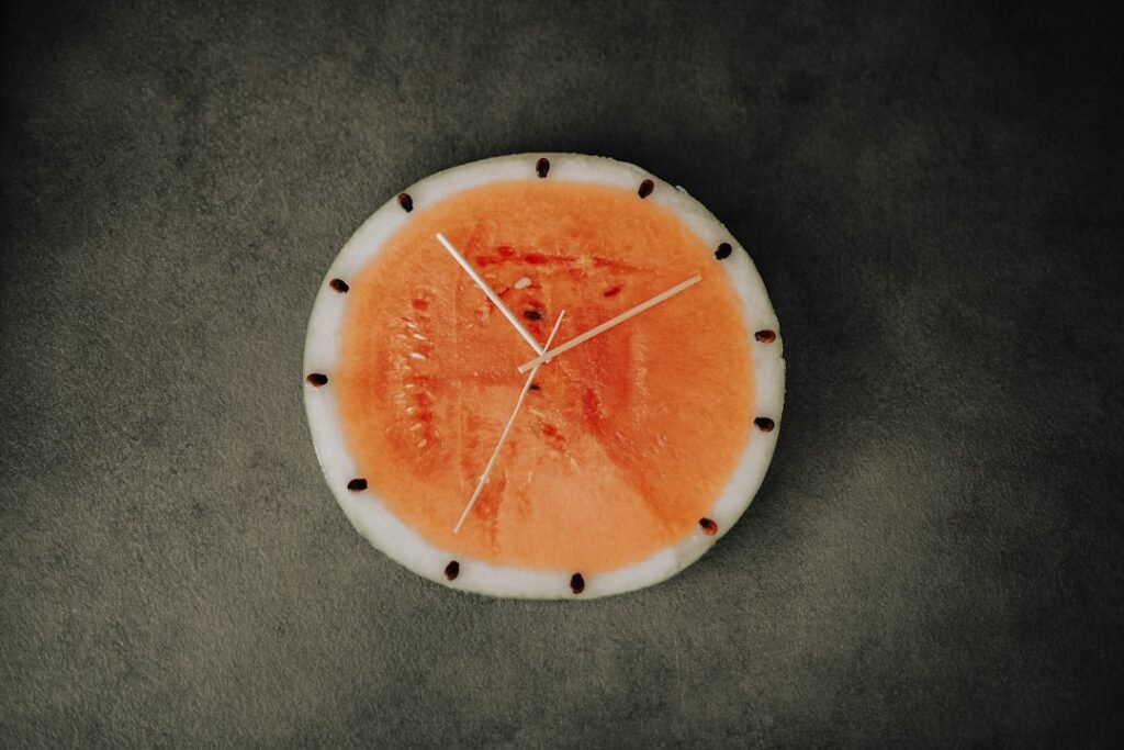 Photo Clock face
