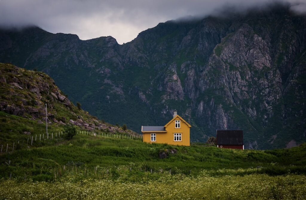 Photo Norwegian landscape