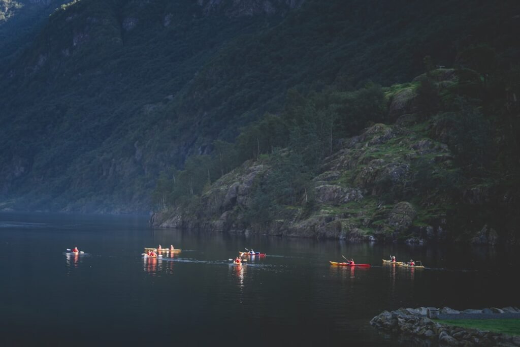 Photo Kayaking in Fjords