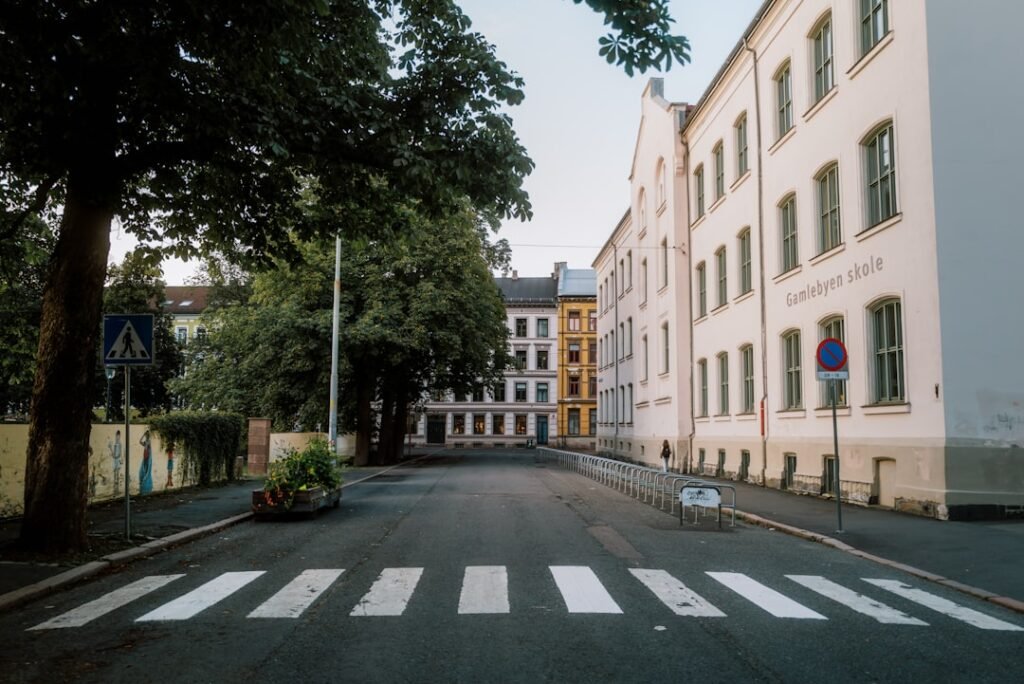 Photo Norwegian road sign