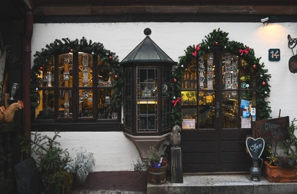 Photo Christmas market