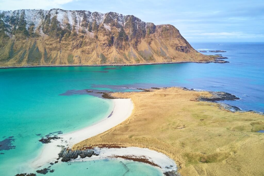 Photo Norwegian beach