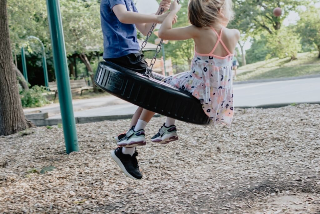 Photo Children playing