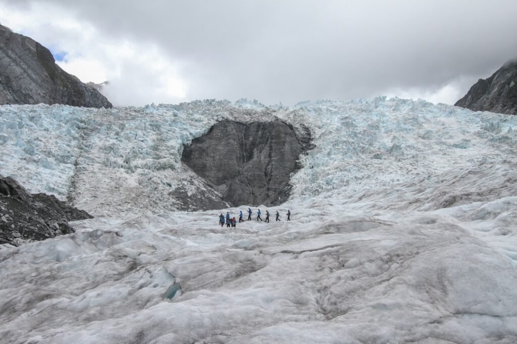Photo Glacier hiking