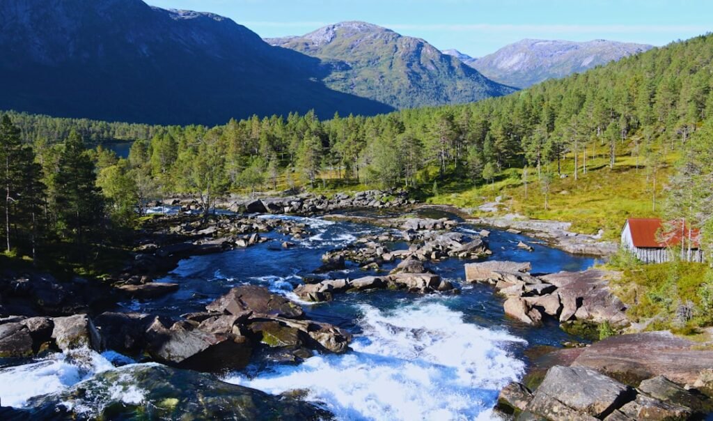 Photo Fjord landscape