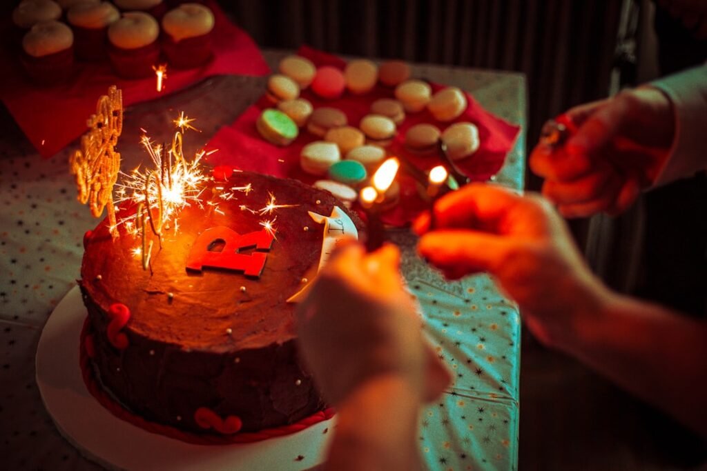Photo Birthday cake