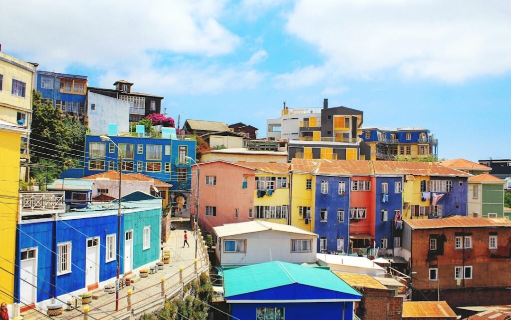 Photo Coastal village