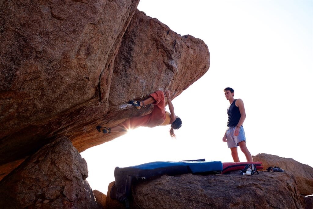 Photo Rock climbers