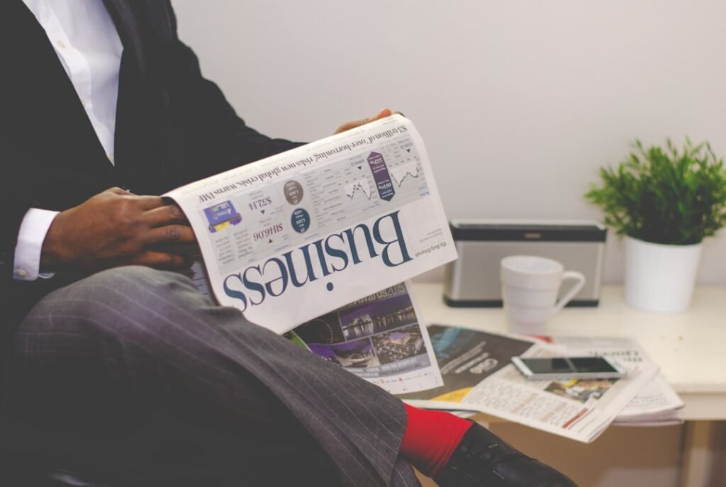 Photo Business newspaper