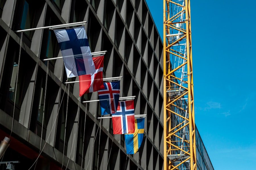 Photo office small talk in Norwegian