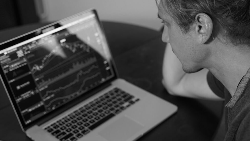 Photo stock market trading