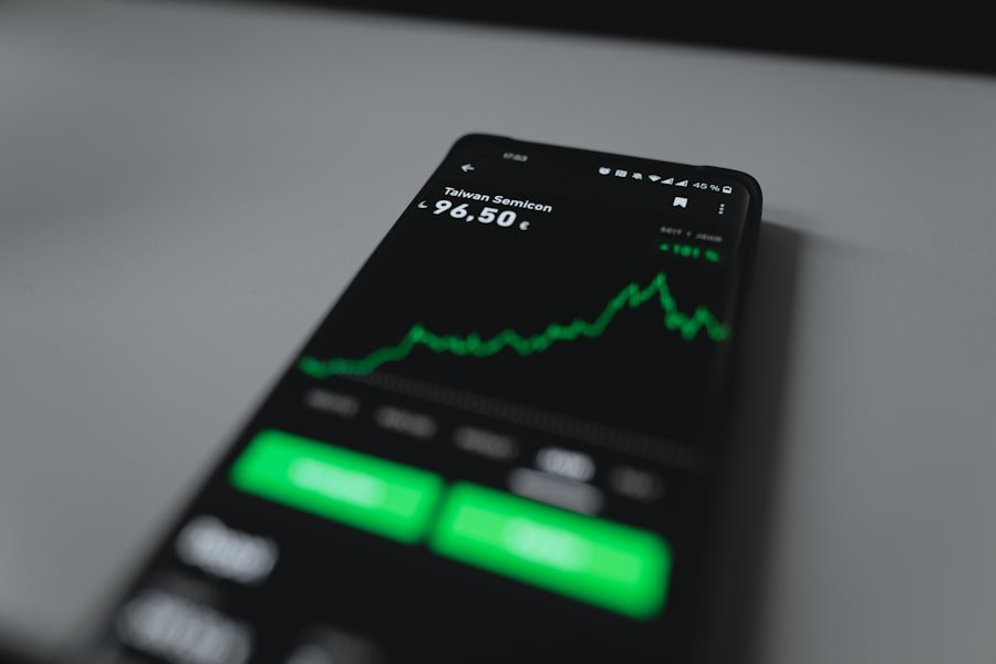 Photo stock market trading